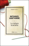Copertina di “La lettera scarlatta” di Nathaniel Hawthorne (Rizzoli)