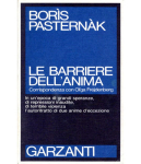 Copertina di “Le barriere dell’anima” di Boris Pasternak