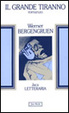 Copertina di “Il grande tiranno” di Werner Bergengruen (Jaca Book)