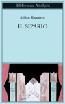 Copertina di “Il sipario” di Milan Kundera (Adelphi)