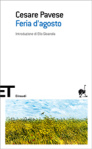 Copertina di “Feria d’agosto” di Cesare Pavese (Einaudi)