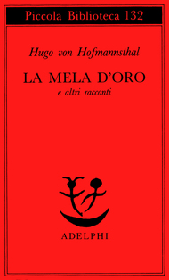 Copertina di “La mela d’oro e altri racconti” di Hugo von Hofmannsthal (Adelphi)