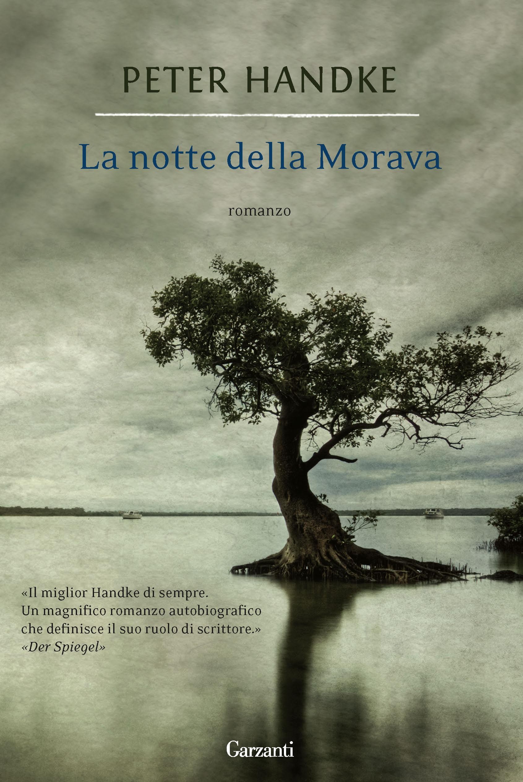 Copertina di “La notte della Morava” di Peter Handke (Garzanti)