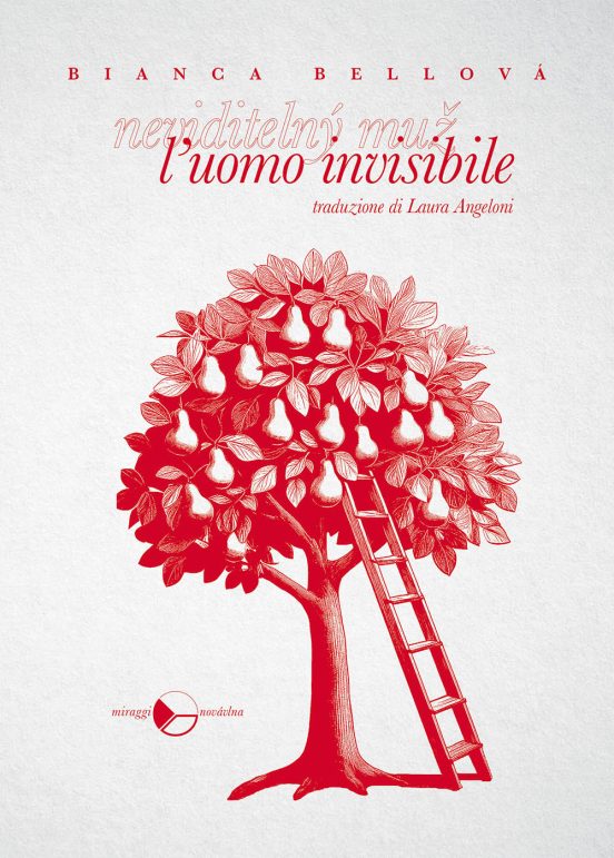 Copertina di “L’uomo invisibile” di Bianca Bellová (Miraggi)